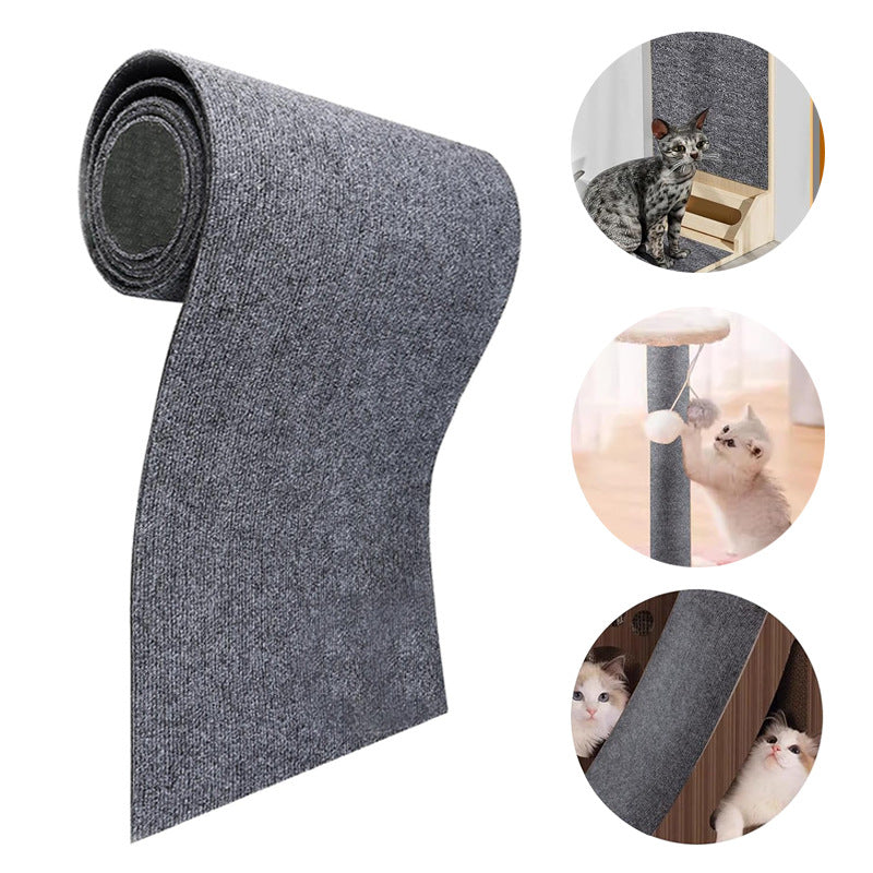 Couch Saver Cat Scratch Carpet – Cut-to-Fit Furniture Protector (16" x 79")